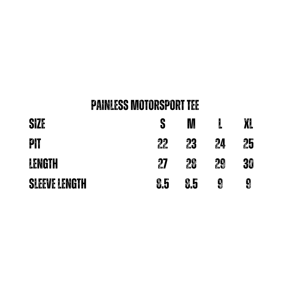 Painless Motorsport Tee