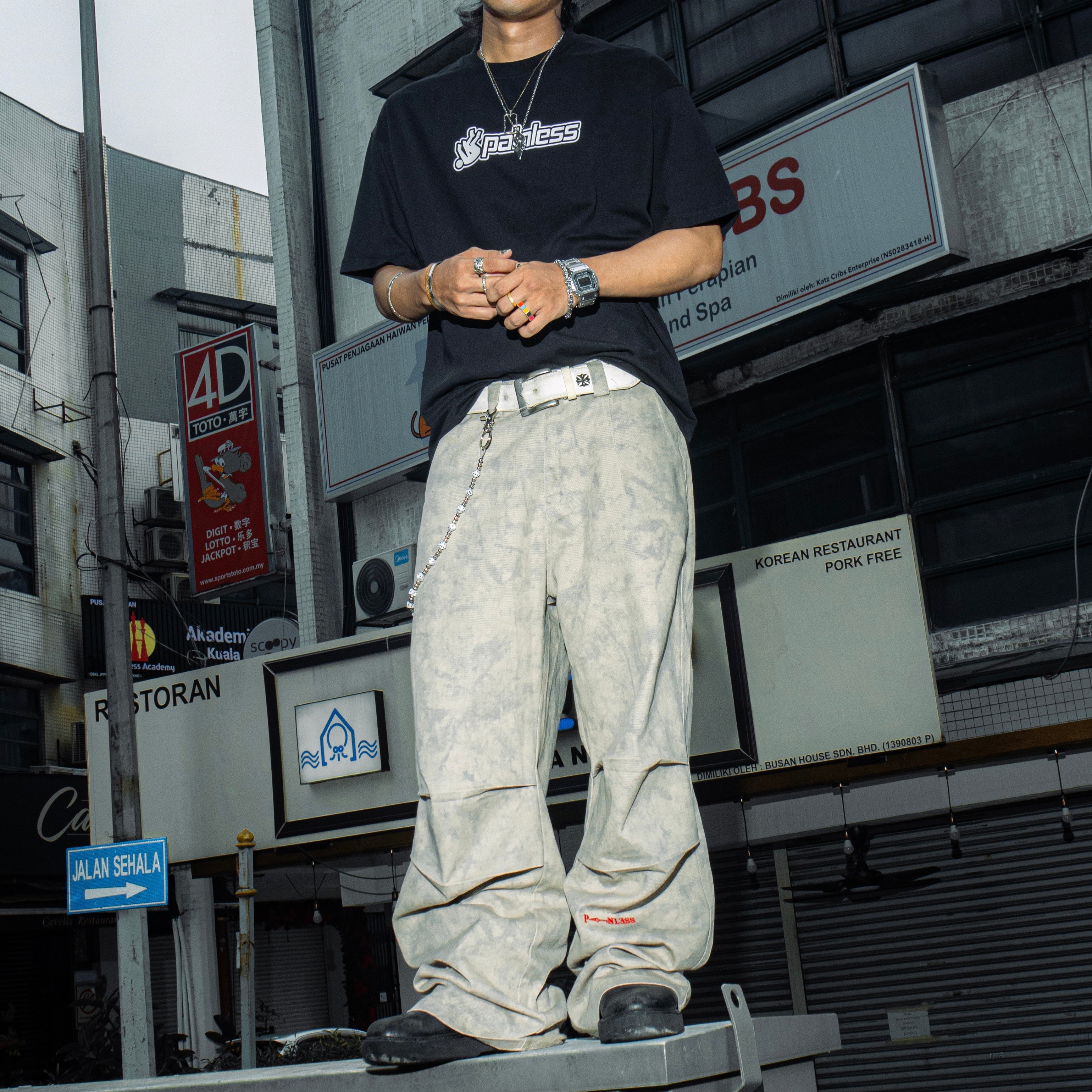 Falling Logo Tee