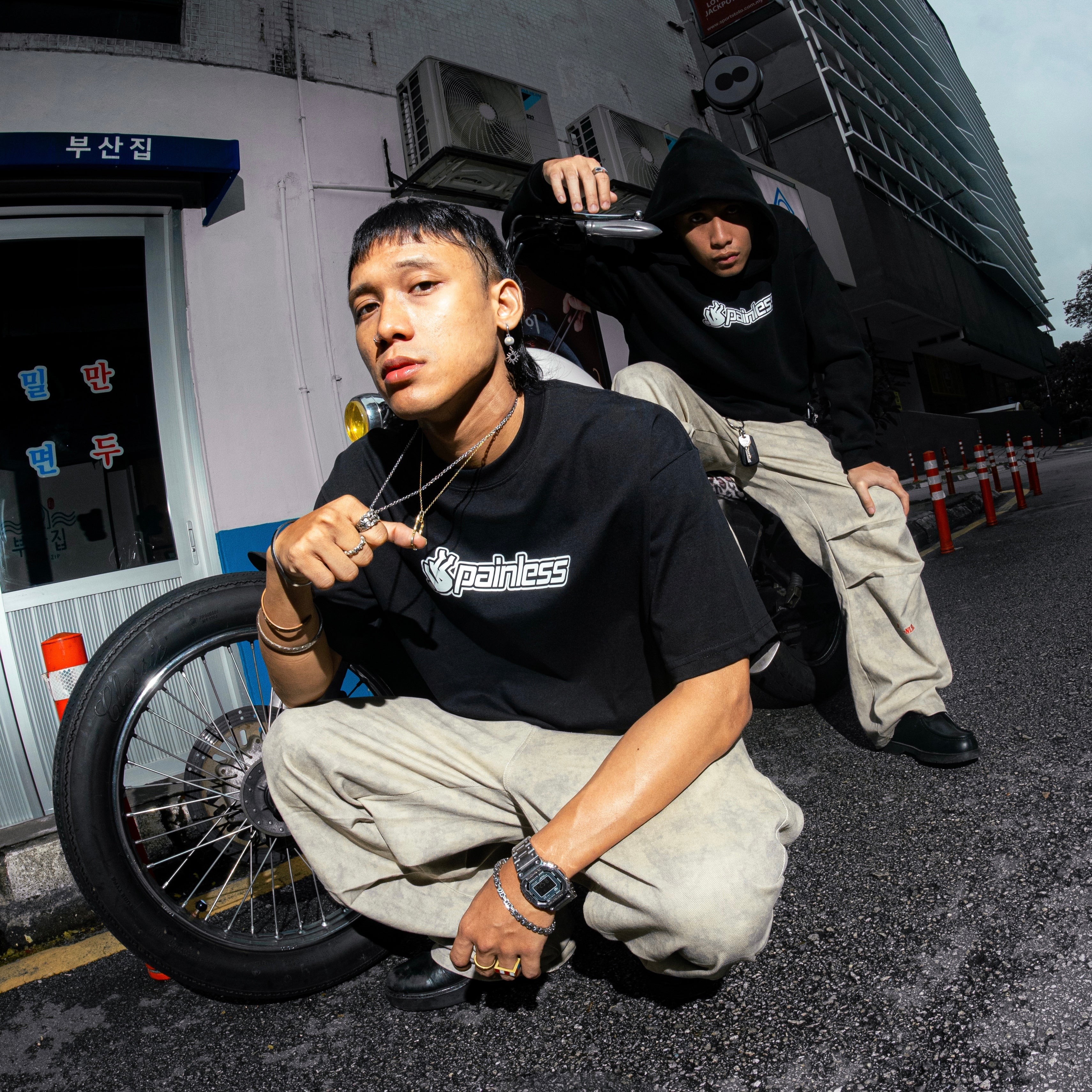Falling Logo Tee