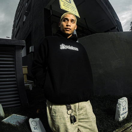 Falling Logo Hoodie